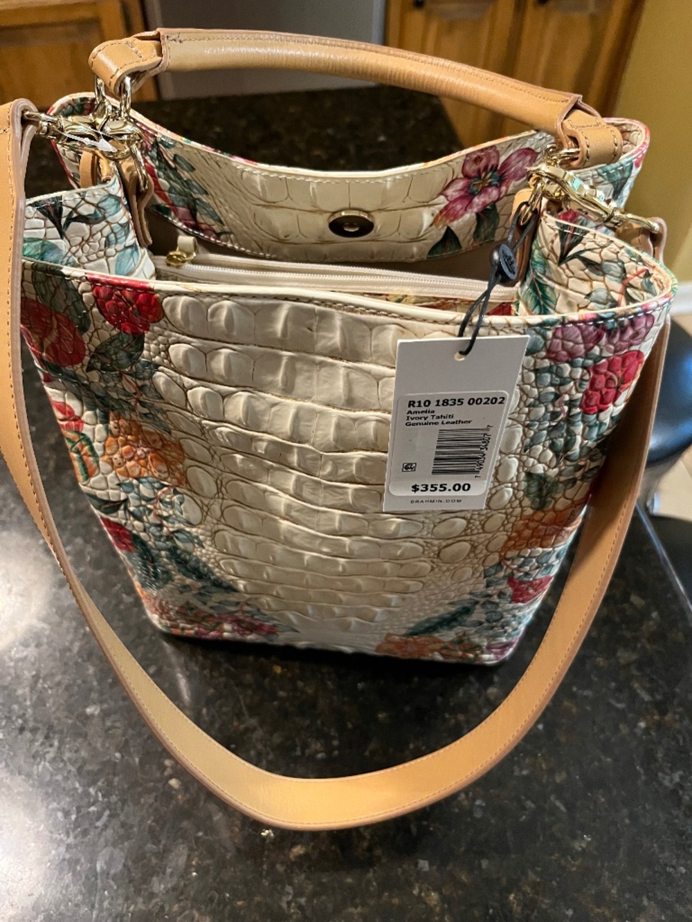 Brahmin Ivory Ameliah Tahiti